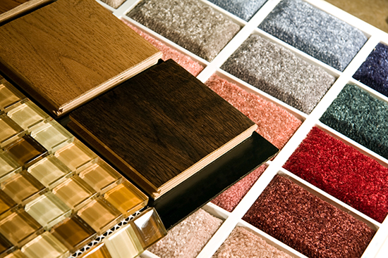 Carpet and wood swatches | Home improvement contractors in Seymour, IN